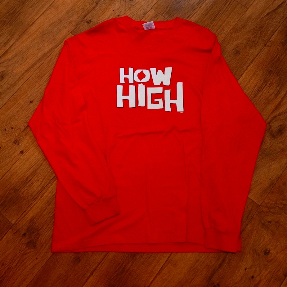 Vintage 2001 How High Movie Promo Long Sleeve T-Shirt Sz. XXL